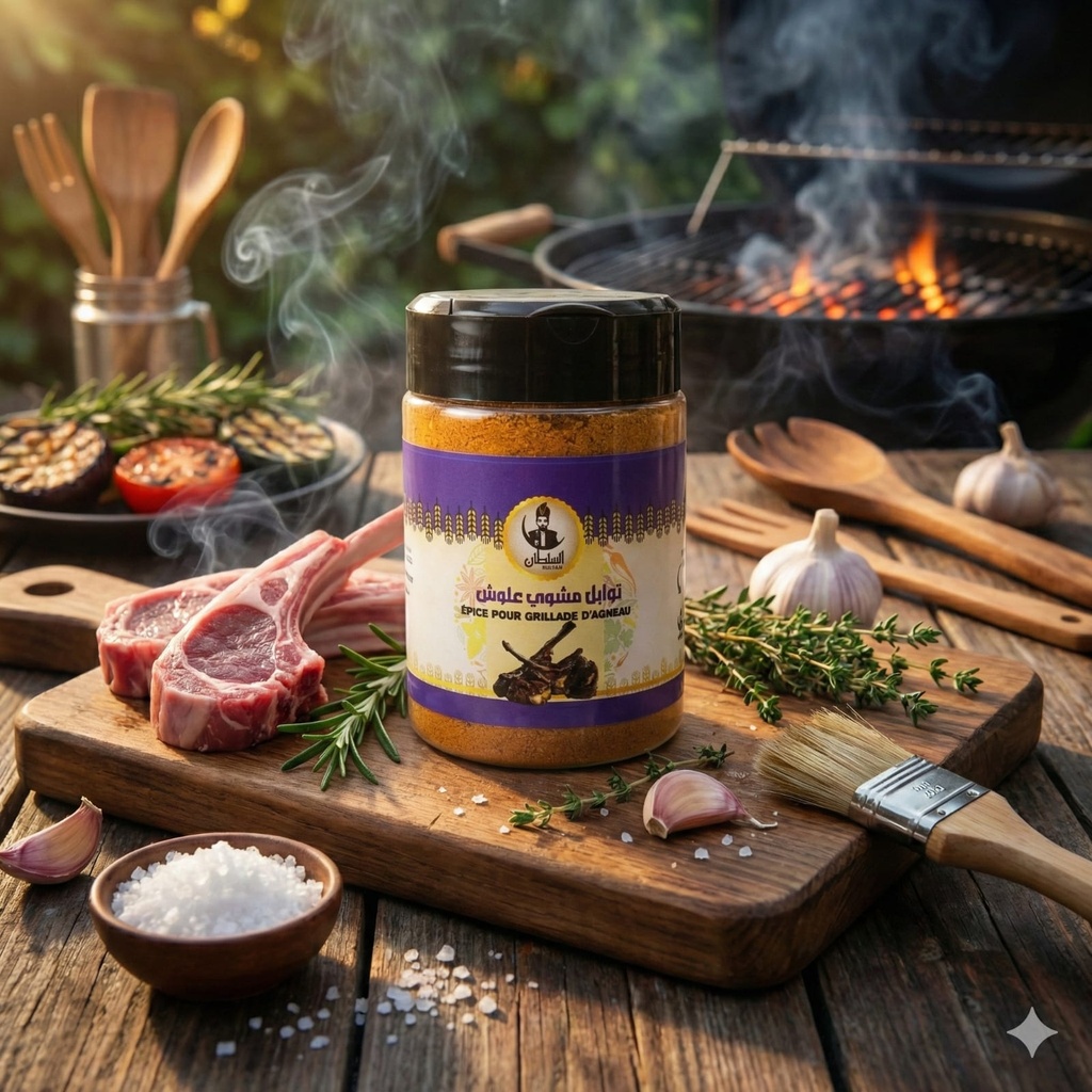 Épices Grillées Alloush – 100gr - توابل مشوي علوش