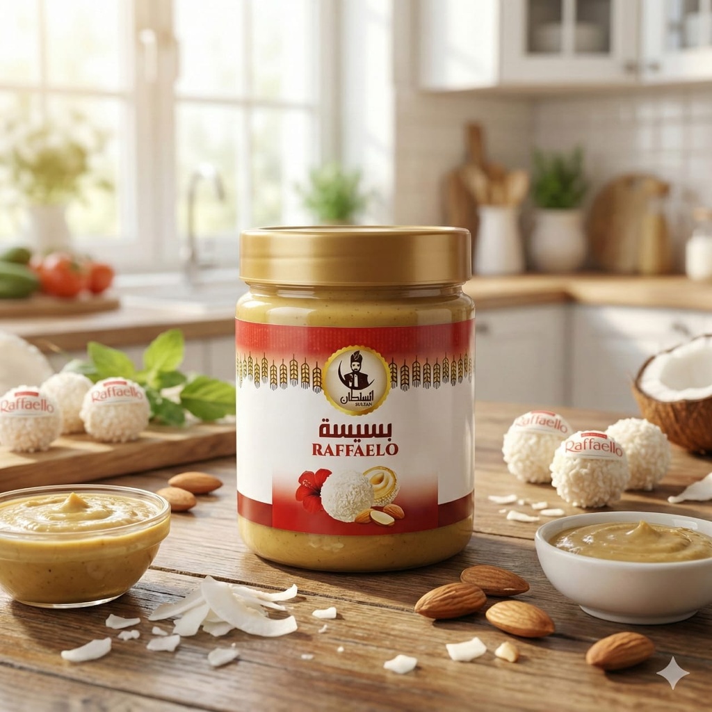 Bsissa Raffaello Blanc Mélange – 200gr - بسيسة رافايلو بيضاء 