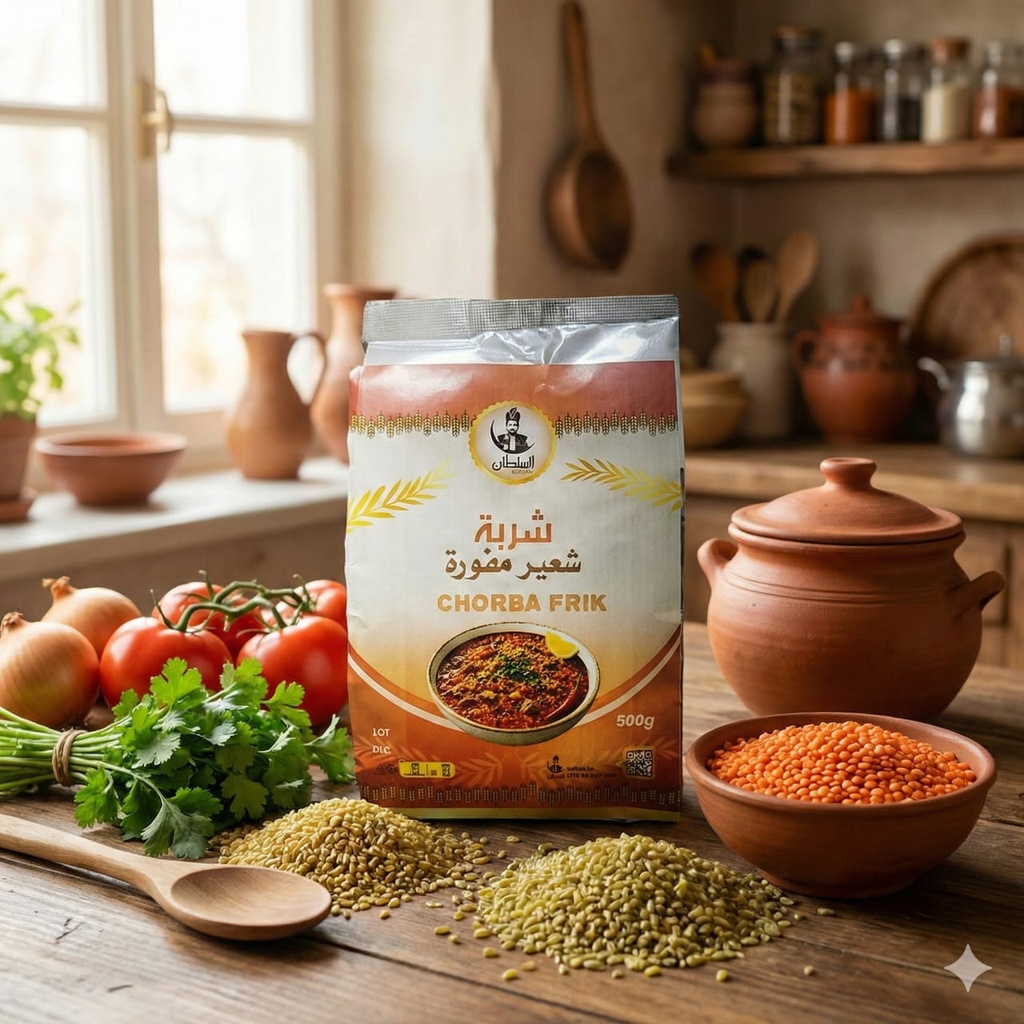 Chorba Orge "Mfawra" -500gr-  شربـة شعير مفورة 