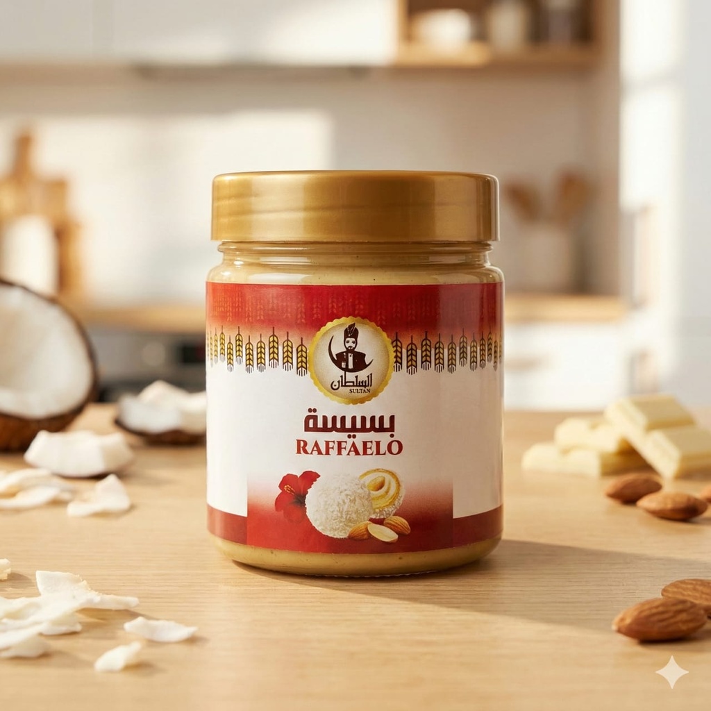 Bsissa Raffaello Blanc Mélange – 500gr - بسيسة رافايلو بيضاء